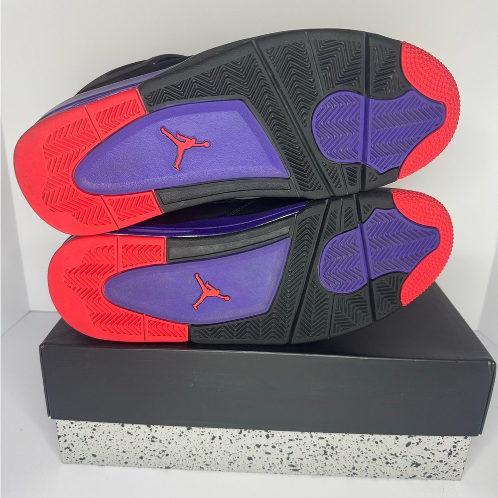 Jordan 4 Raptors Drake Signature Size 12 Lightly Used Og Box View 5